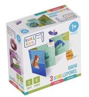 KukiKuk - Sada 3 KUKI leporel Zvířátka