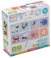 KukiKuk - Véééliké První karty Pro batolata