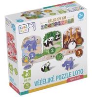 KukiKuk - Véééliké puzzle Loto Výlet do ZOO