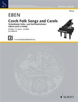 Lidové písně a koledy pro klavír ve snadném slohu - Petr Eben
