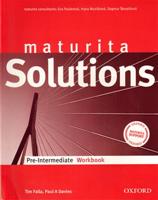 Maturita Solutions Pre-Intermediate Workbook Czech Edition - Paul A Davies, Tim Falla
