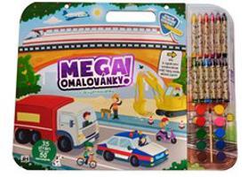 Mega omalovánky - Doprava