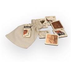 Mini frotáž stopy zvěře