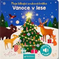 Moje blikající zvuková knížka Vánoce v lese