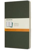 Moleskine sešity 3 ks linkované - zelené L