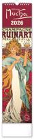 Nástěnný kalendář Alfons Mucha 2026