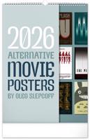 Nástěnný kalendář Alternative Movie Posters 2026