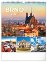Nástěnný kalendář Brno 2025