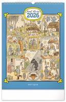 Nástěnný kalendář Josef Lada 2026