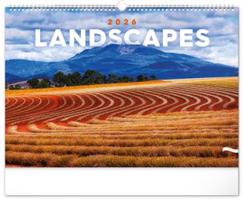 Nástěnný kalendář Krajiny 2026