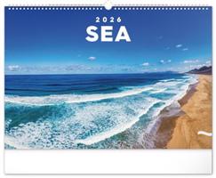 Nástěnný kalendář Moře 2026