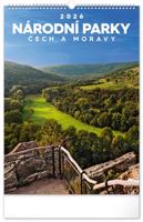 Nástěnný kalendář Národní parky Čech a Moravy 2026