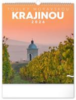Nástěnný kalendář Toulky moravskou krajinou 2026