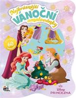 Nejkrásnější vánoční omalovánky se samolepkami Disney Princezny