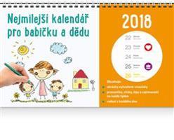 Nejmilejší kalendář pro babičku a dědu 2018 - Monika Kopřivová