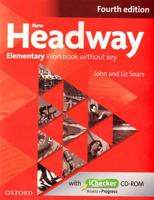 New Headway Fourth Edition Elementary Workbook Without Key with iChecker CD-ROM