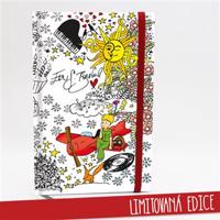 Notes A5 Eva S.Burešová - čistý / Princ