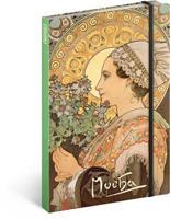 Notes Alfons Mucha – Bodlák, linkovaný