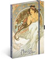 Notes Alfons Mucha – Hudba, linkovaný