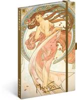 Notes Alfons Mucha – Tanec, linkovaný