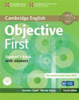 Objective First 4th Edition Student´s Book with Answers &amp; CD-ROM - Anette Capel, Wendy Sharp