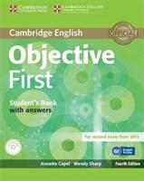 Objective First 4th Edition Student´s Book with Answers &amp; CD-ROM - Wendy Sharp, Anette Capel