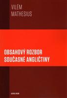 Obsahový rozbor současné angličtiny - Vilém Mathesius