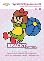 Omalovánky pro nejmenší - Moje hračky a písmena - Kristýna Bízová