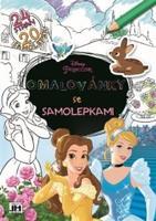 Omalovánky se samolepkami - Princezna
