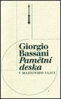 Pamětní deska v Mazziniho ulici - Giorgio Bassani