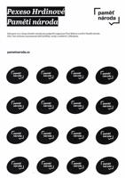 Pexeso Hrdinové Paměti národa