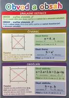 Pomůcka pro škol. Obvod a obsah