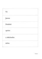 Poslední zpráva z obleženého města