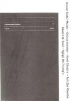 Postkoloniální myšlení II - Chinua Achebe, Ngugi Wa Thiong o, Edward W. Said, Anour Abdel –Malek, Aimé Césaire, Achille Mbembe