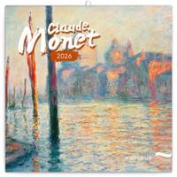 Poznámkový kalendář Claude Monet 2026