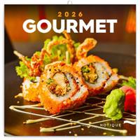 Poznámkový kalendář Gourmet 2026