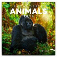 Poznámkový kalendář Ohrožené druhy 2026