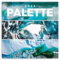 Poznámkový kalendář Paleta 2026