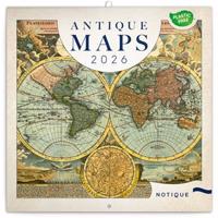 Poznámkový kalendář Staré mapy 2026