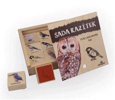 Ptáci kolem nás -  razítka 9 kusů