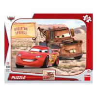 Puzzle Cars: Blesk & Burák 12 dílků