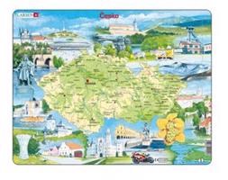 Puzzle - Česká republika památky 78 dílků