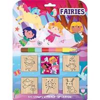 Razítka 5+1 s voskovkou - Víly