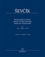 Škola houslové techniky op. 1, sešit 1, 1. poloha - Otakar Ševčík