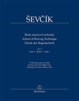 Škola smyčcové techniky op. 2, Sešit 1 - Cvičení pro pravou ruku