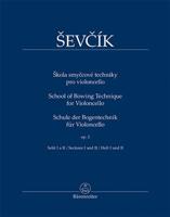 Škola smyčcové techniky pro violoncello op. 2, sešit I a II