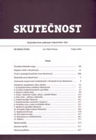 Skutečnost. Hluboká stopa. Nezávislá revue Skutečnost 1949–1953