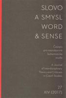 Slovo a smysl 27/Word & Sense 27