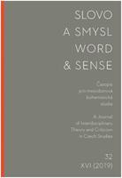 Slovo a smysl 32/ Word & Sense 32