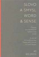 Slovo a smysl 40/ Word & Sense 40